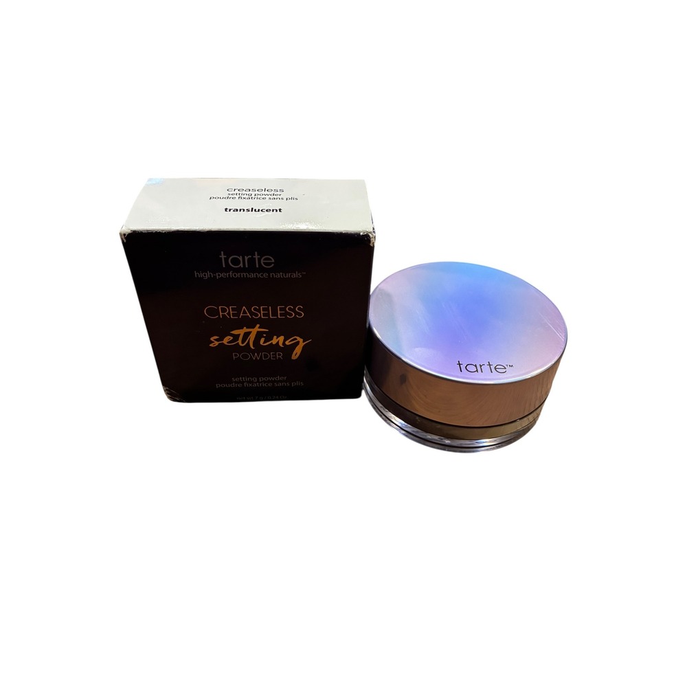 Tarte Creaseless Setting Powder Translucent Loose 0.24oz Full Size New Unsealed